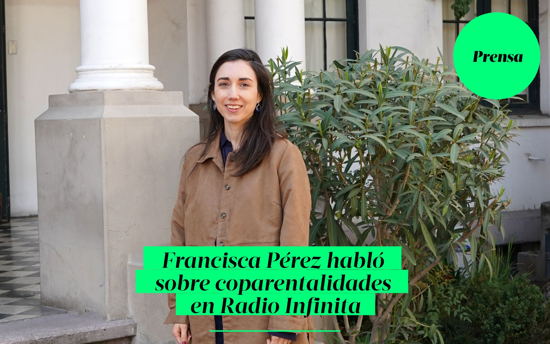 Francisca Pérez habló sobre coparentalidades en Radio Infinita