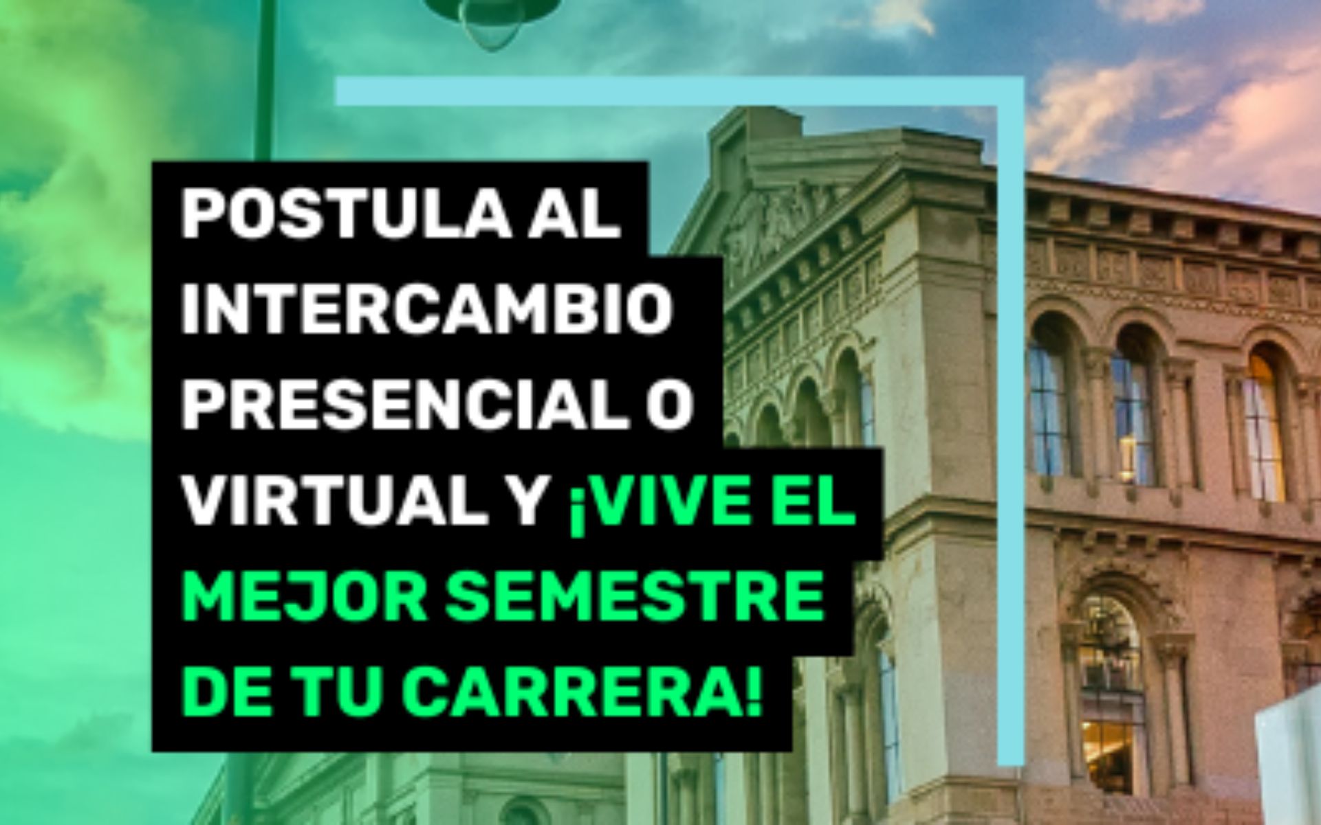 ¡Vive el mejor semestre de tu carrera con Intercambio UAH!