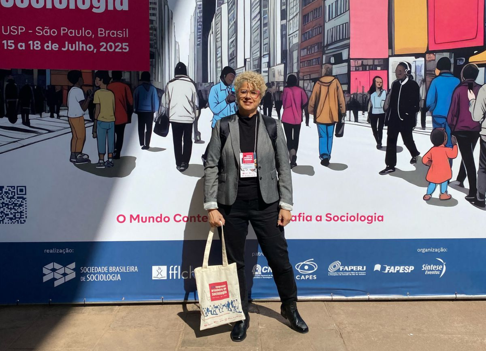 Los hombres en los cuidados: Doctoranda en Psicología UAH Norma Silva participa en Congreso en São Paulo