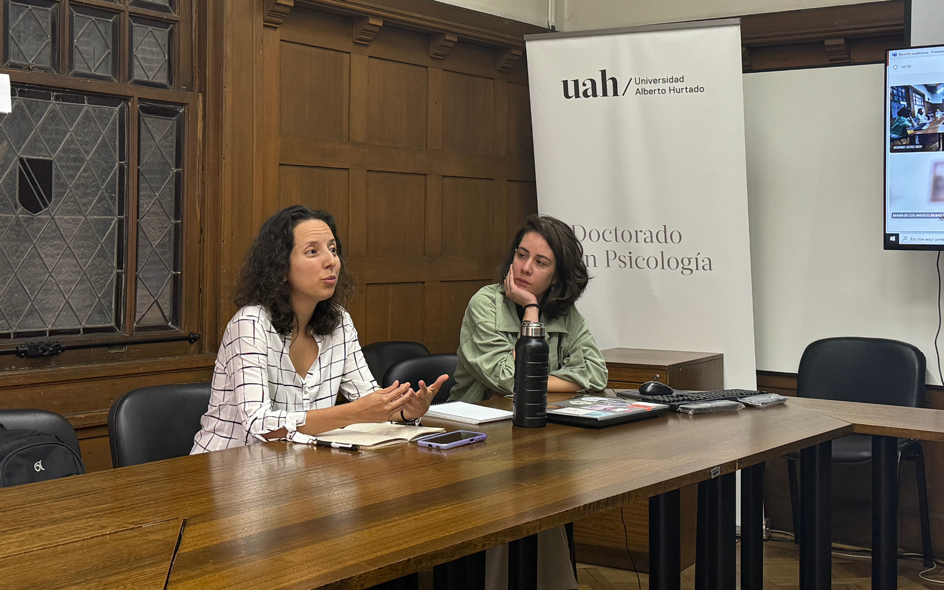 Psicología UAH recibe a dos nuevas pasantes desde Brasil