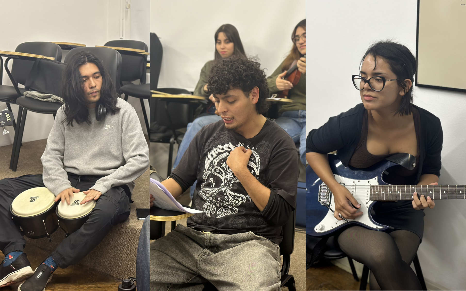 Así se prepara el número musical para los 25 años de Psicología UAH