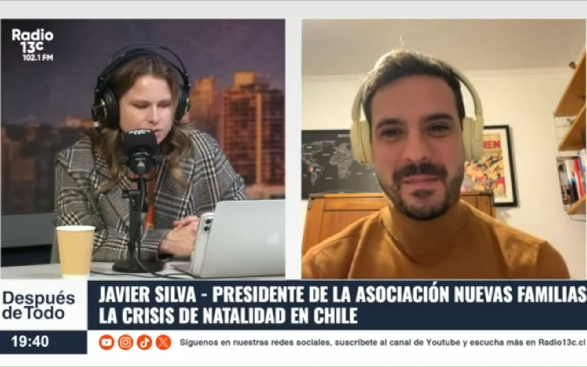 Conversatorio UAH “Nuevas Familias, nuevos desafíos”: Javier Silva adelanta temas en Radio 13c