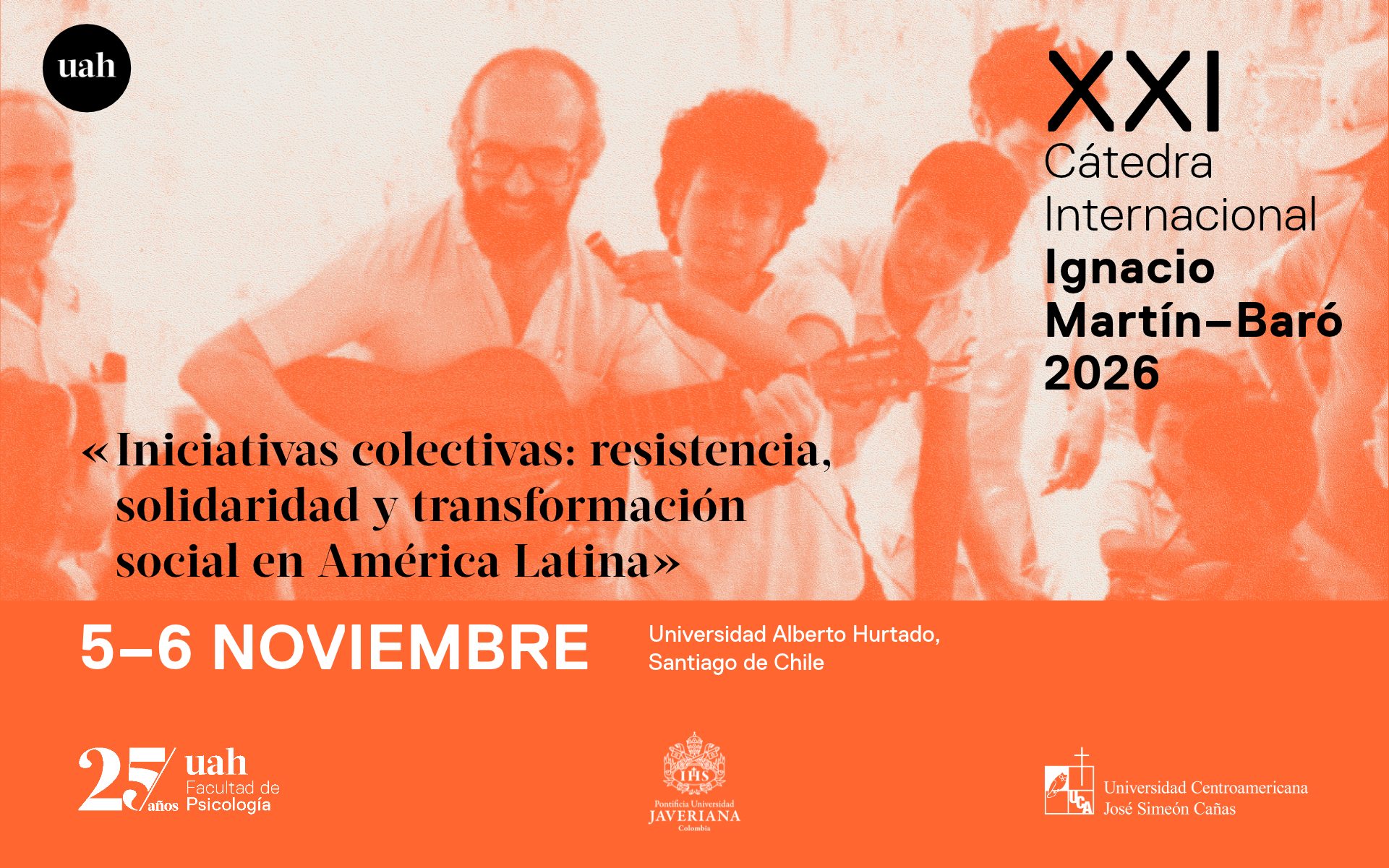 La UAH será sede de la XXI Cátedra Internacional Ignacio Martín-Baró